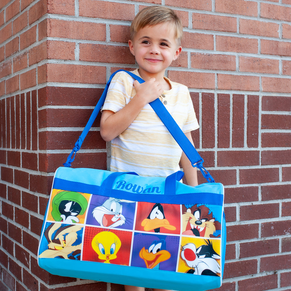Personalized Kid’s Travel Duffel Bags with Fun Characters!