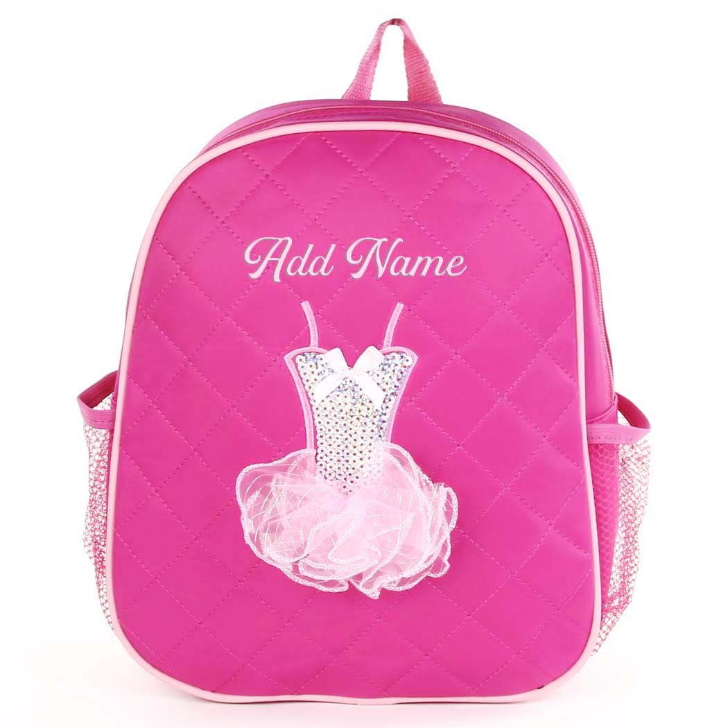 Personalized Embroidered Ballerina Dance Backpack Kishkesh