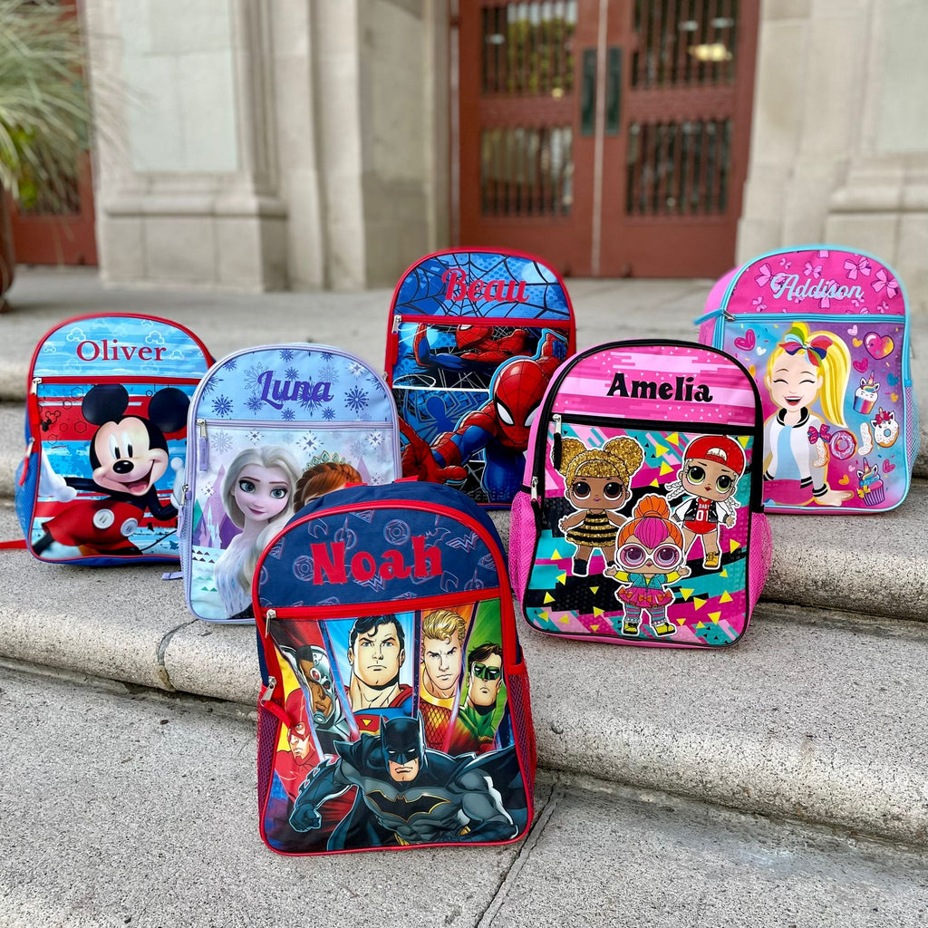 Personalized School Backpacks With Fun Characters!