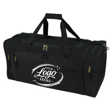 Custom Logo Extra Large Duffel Bag | Personalized Sport & Travel Bags | Model 6025 (Sold in Bulk Packs)