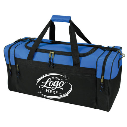 Custom Logo Extra Large Duffel Bag | Personalized Sport & Travel Bags | Model 6025 (Sold in Bulk Packs)
