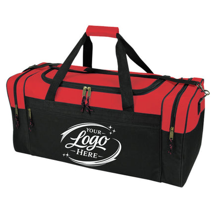 Custom Logo Extra Large Duffel Bag | Personalized Sport & Travel Bags | Model 6025 (Sold in Bulk Packs)