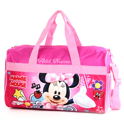 Personalized Kid's Travel Duffel Bag - Minnie Mouse