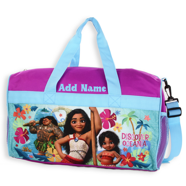 Personalized Kid's Travel Duffel Bag - Moana