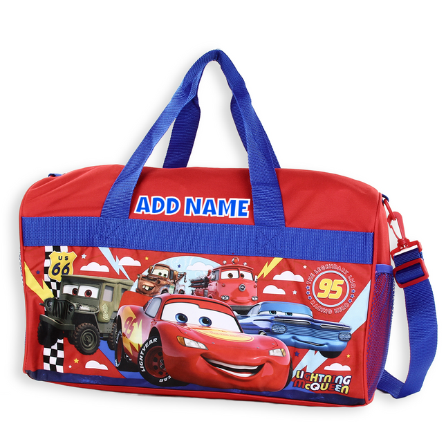 Personalized Kid's Travel Duffel Bag - Cars