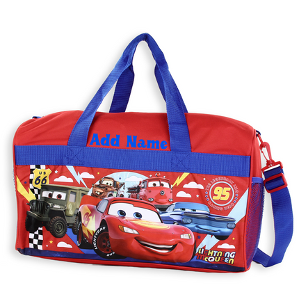 Personalized Kid's Travel Duffel Bag - Cars