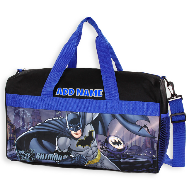 Personalized Kid's Travel Duffel Bag - Batman