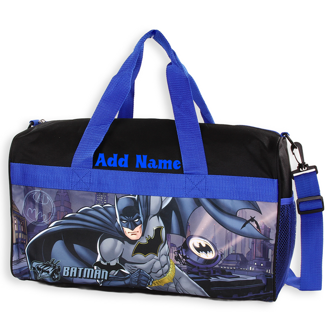 Personalized Kid's Travel Duffel Bag - Batman