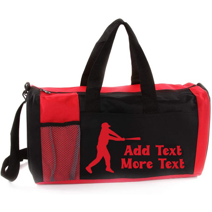 Personalized 18" Sports Duffel Bag - Choose Your Sport