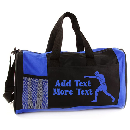 Personalized 18" Sports Duffel Bag - Choose Your Sport