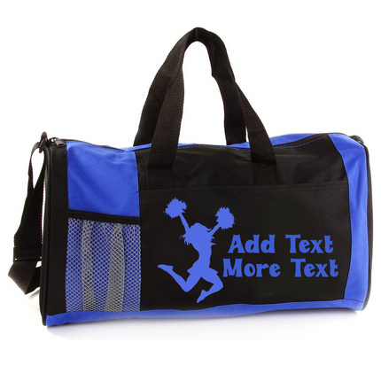 Personalized 18" Sports Duffel Bag - Choose Your Sport