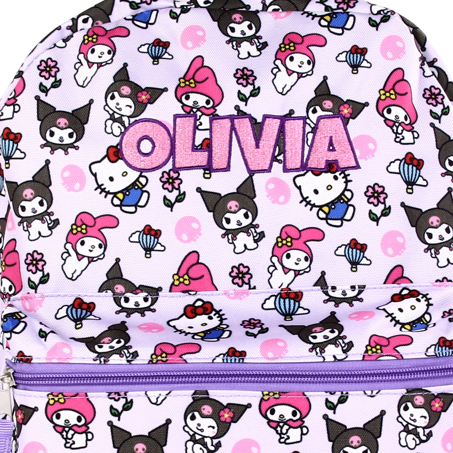 hello kitty deluxe embroidered 16 school bag backpack & Lunch Box Set - Bundle of 16 Backpack, Lunch Bag, Bottle, Stickers, and More | Hello Kitty Supplies for Girls or clothes UPD" Hello Kitty 16" Backpack