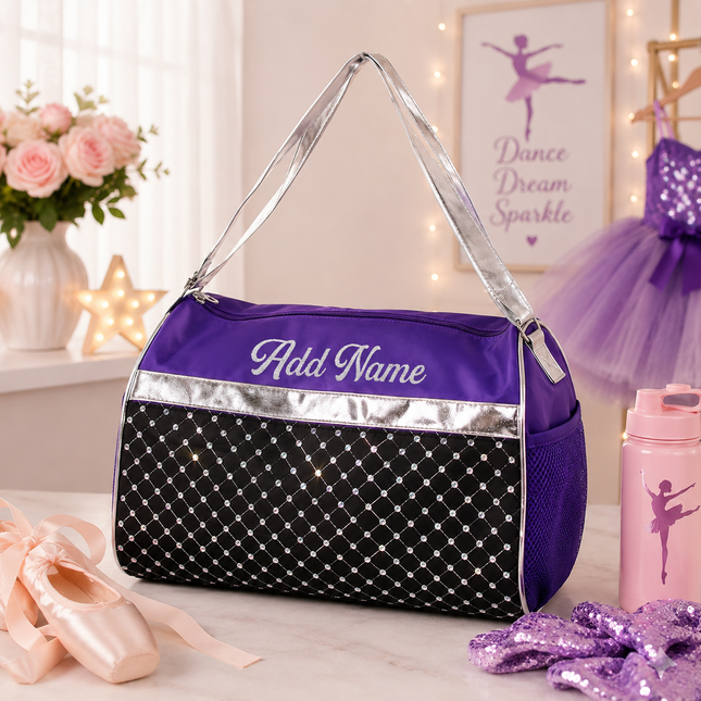 Personalized Stamped Dance Duffel Bag