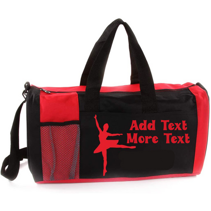 Personalized 18" Sports Duffel Bag - Choose Your Sport