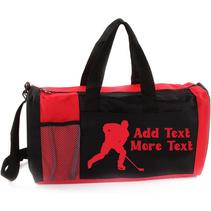 Personalized 18" Sports Duffel Bag - Choose Your Sport