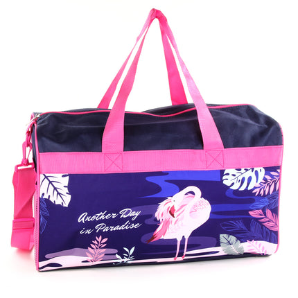 Personalized Kid's Travel Duffel Bag - Paradise
