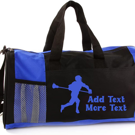 Personalized 18" Sports Duffel Bag - Choose Your Sport