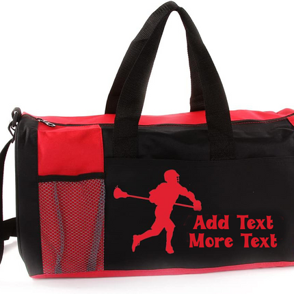 Personalized 18" Sports Duffel Bag - Choose Your Sport