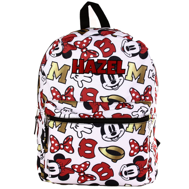 affordable personalized printed kids backpack Pardick School Bag for Boys, Universe Space Planets Custom Toddler Bookbag with Name, Mini Backpack for School & Travel Kindergarten Elementary Bag 12in Approximately 16.75 inch Adjustable shoulder straps that extend approximately 18 inches Red Dino Embroidered Kid's Backpack