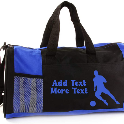 Personalized 18" Sports Duffel Bag - Choose Your Sport