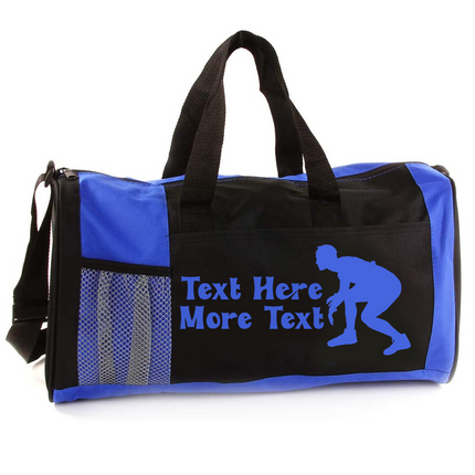 Personalized 18" Sports Duffel Bag - Choose Your Sport