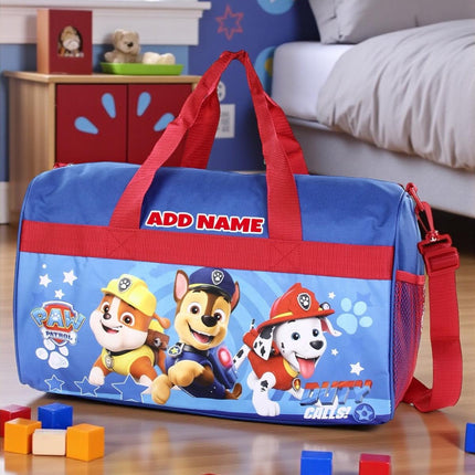 Personalized Kid's Travel Duffel Bag - Paw Patrol