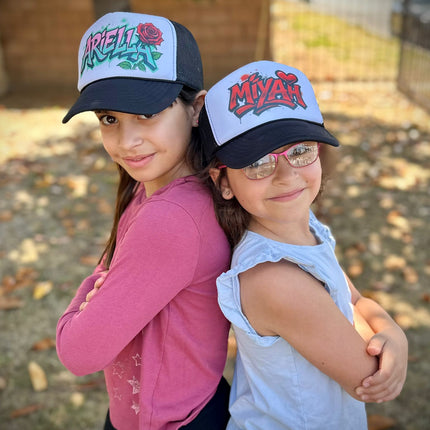 Personalized Graffiti Name Hat – Street Art Style Cap for Youth & Adults
