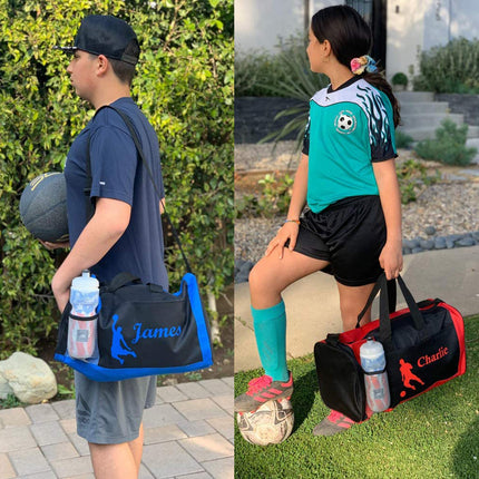 Personalized 18" Sports Duffel Bag - Choose Your Sport
