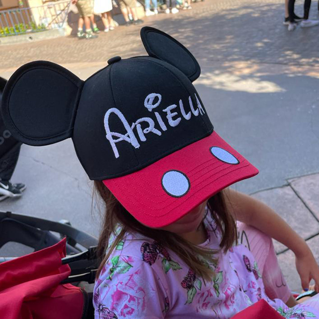 Personalized Kids or Adults Baseball Cap with 3D Ears Mickey
