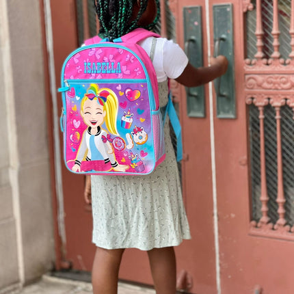 Personalized 16 Inch School Backpack - Jojo Siwa
