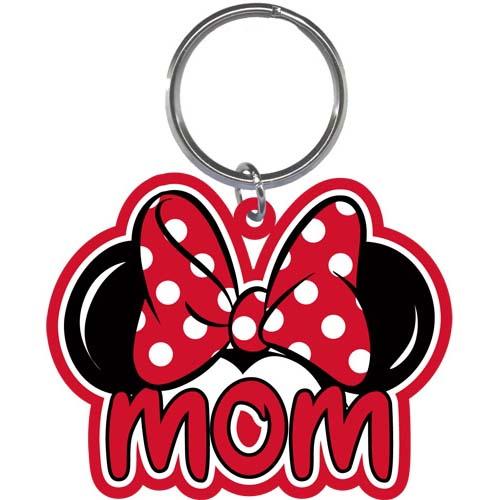 Disney Minnie Mouse Sitting Enamel Keychain