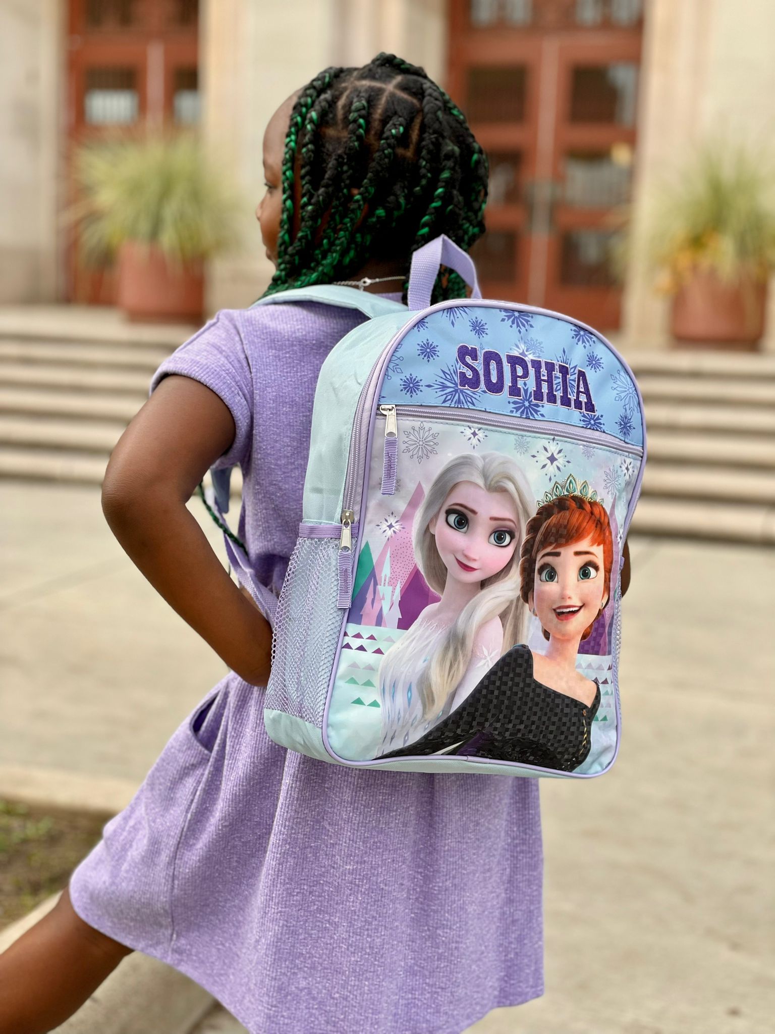 Personalized 16 Inch School Backpack Frozen – Kishkesh