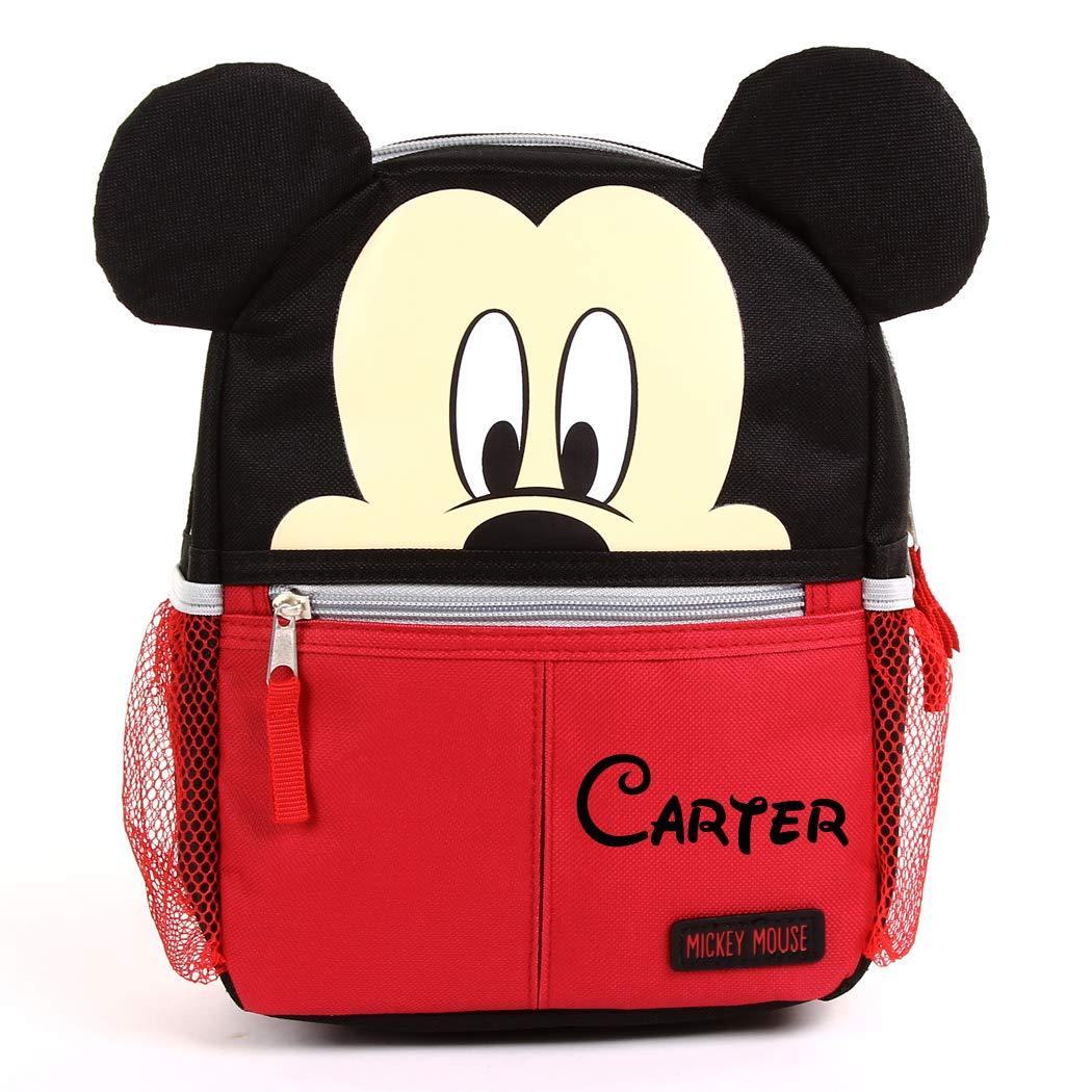 Personalized Mickey Mouse 10 Inch Mini Backpack with Harness – Kishkesh Personalized Mickey Mouse 10 Inch Mini Backpack with Harness – Kishkesh