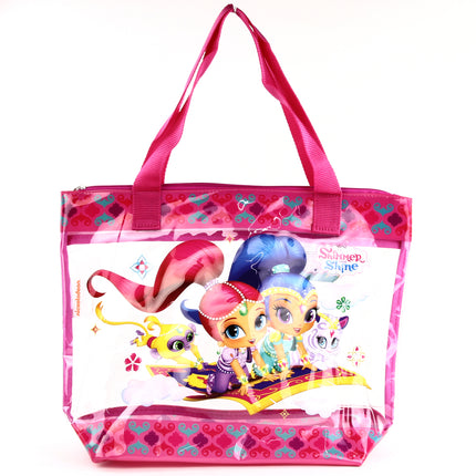 Shimmer & Shine PVC Clear Beach Bag