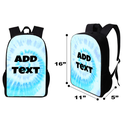 Personalized Tie Dye Backpacks / Lunch Bag / Duffel Bag / Bottle