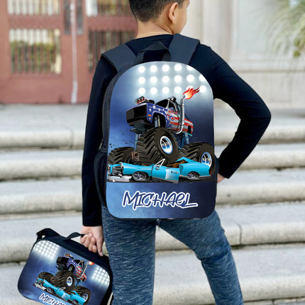 Personalized Full Color Backpacks, Lunch Bag, Duffel Bag, or Water Bottle - 4X4