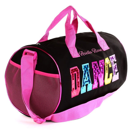 Personalized Embroidered Dance Duffel Bag