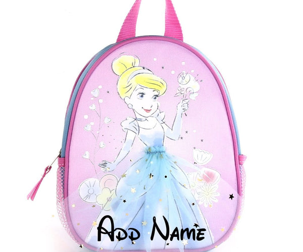 Personalized Cinderella 10 Inch Mini Backpack with Harness