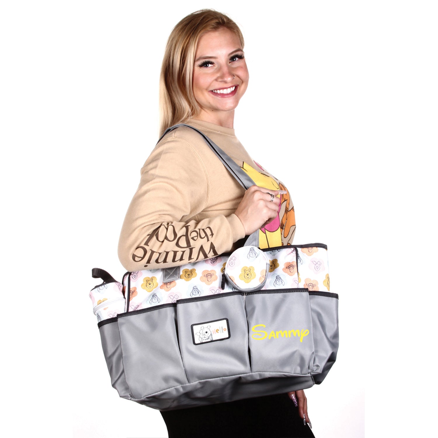Winnie the pooh baby changing bag hotsell