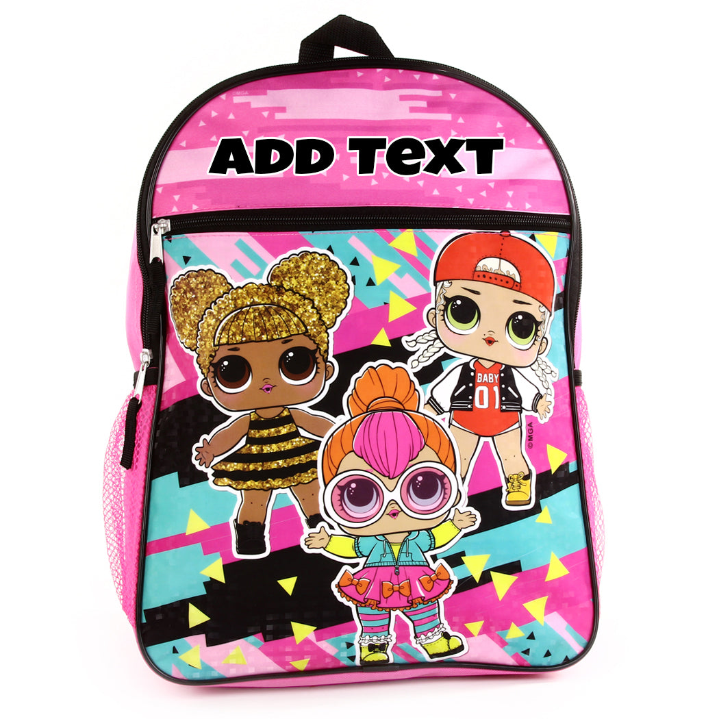 Personalized 16 Toy Story Backpack with Bonus Lunch Bag, Water