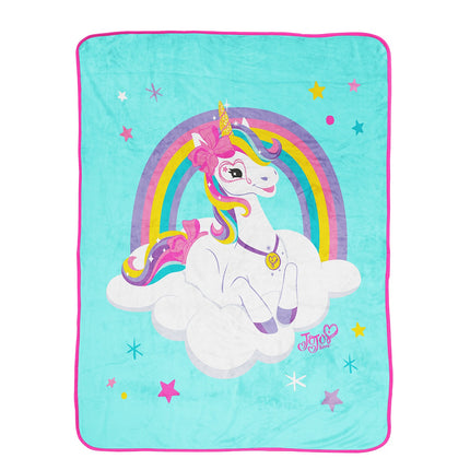 Jojo Siwa Unicorn Cloud 40" x 50" Plush Throw