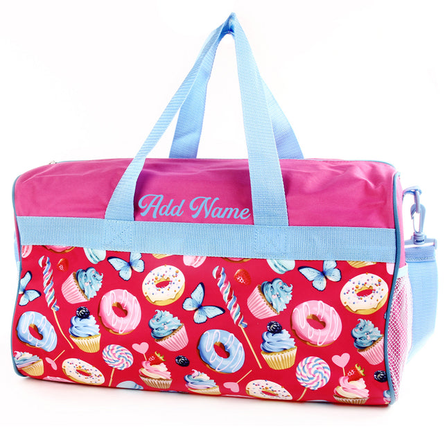 Personalized Kid's Travel Duffel Bag - Sweet Treats