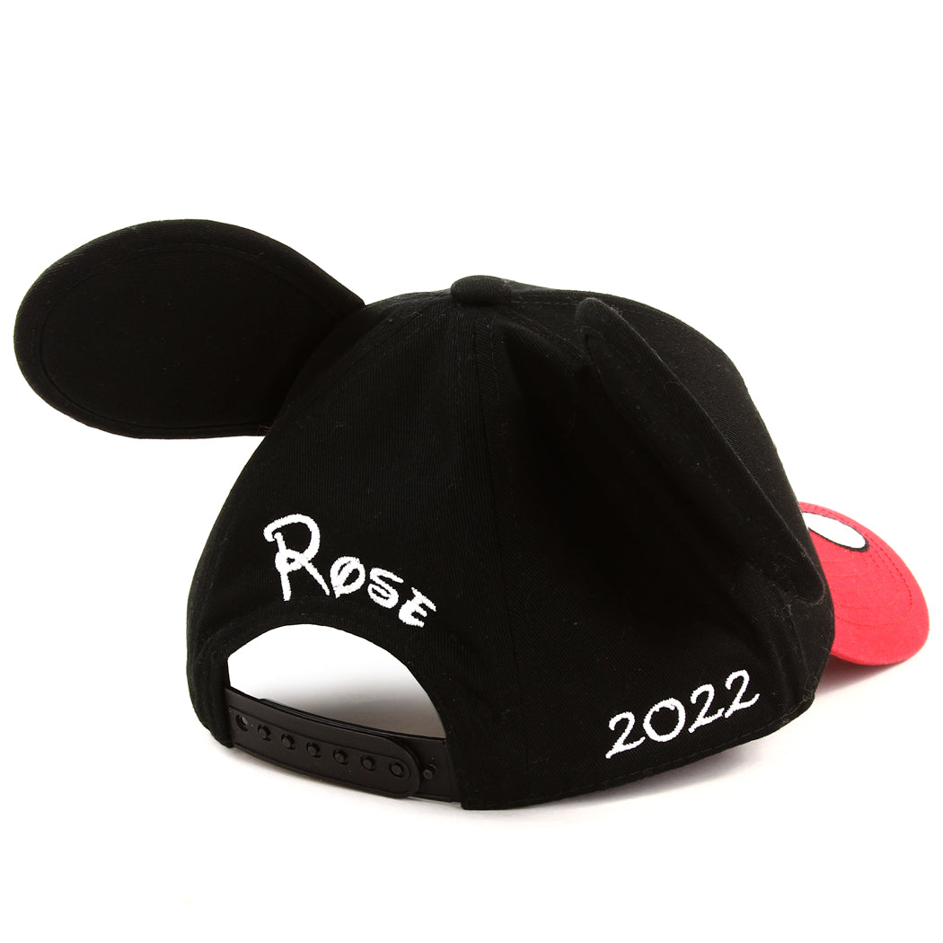 Personalized Kids or Adults Baseball Cap with 3D Ears Mickey