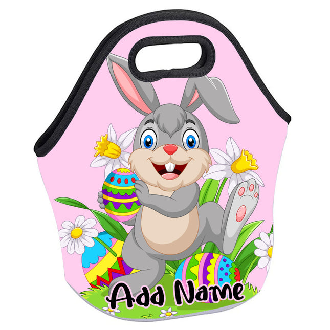 Personalized Neoprene Full Color Zippered Tote Bag - Easter