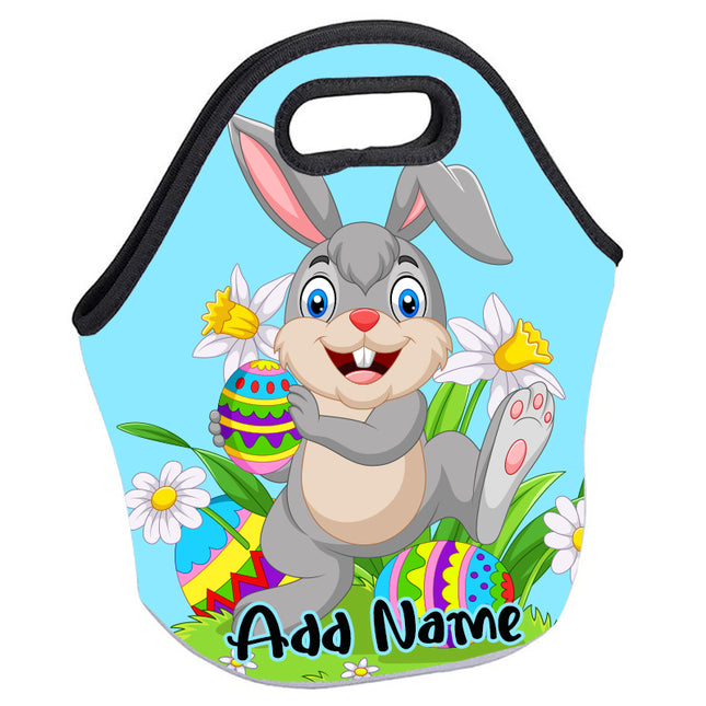 Personalized Neoprene Full Color Zippered Tote Bag - Easter
