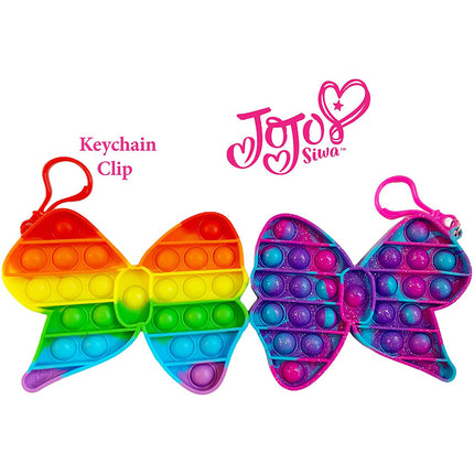 2-Pack Popper Fidget Keychain - Jojo Siwa