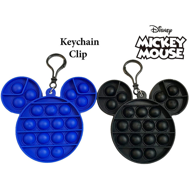 2-Pack Popper Fidget Keychain - Mickey Mouse