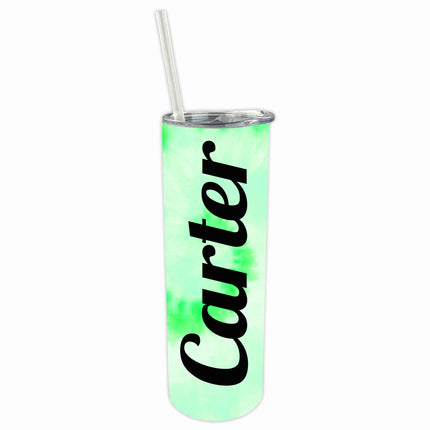Personalized Tie Dye 30oz Double Walled Stainless Steel Bottle