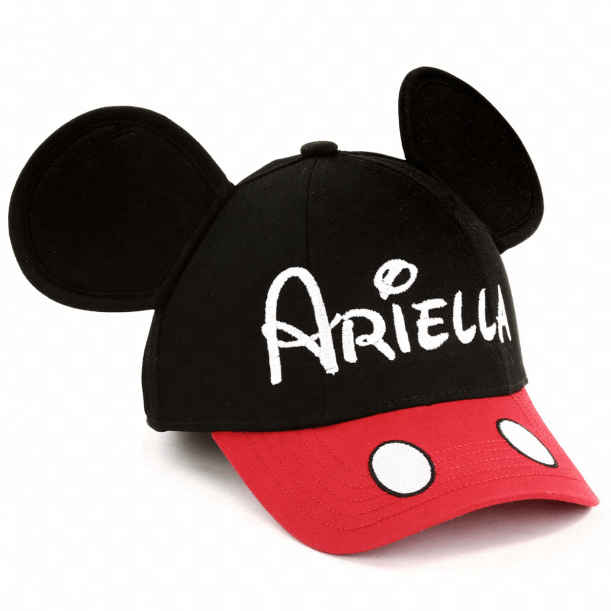 Mickey kneading ears baseball hat