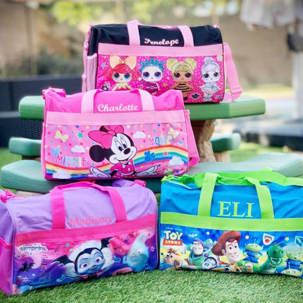Personalized Kid's Travel Duffel Bag - Cars